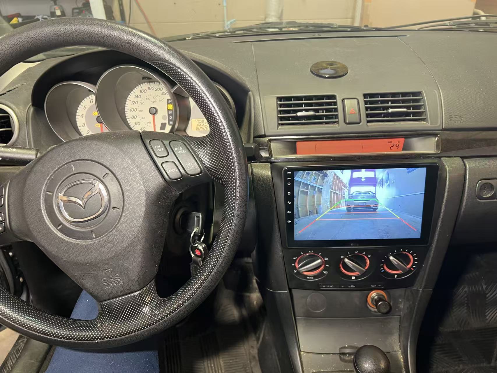 Mazda 3 2004 - 2009 Wireless CarPlay & Android Auto Stereo Receiver - Image 3