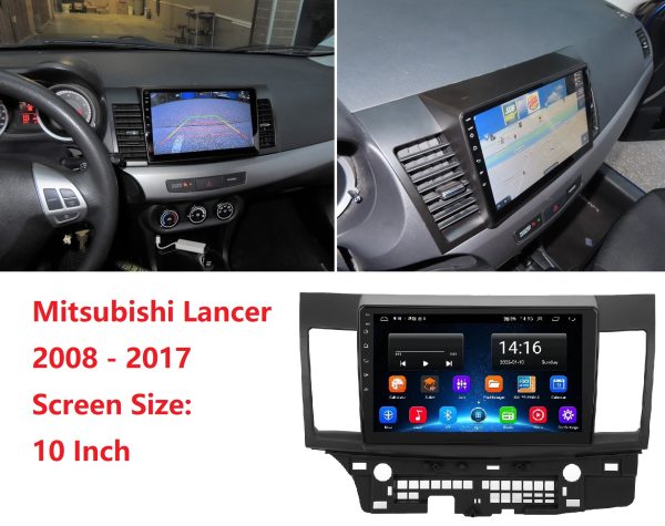 Mitsubishi Lancer 2008 - 2015 Wireless CarPlay & Android Auto Stereo Receiver