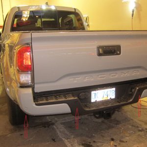 Toyota Tacoma Front & Rear Parking Sensor System