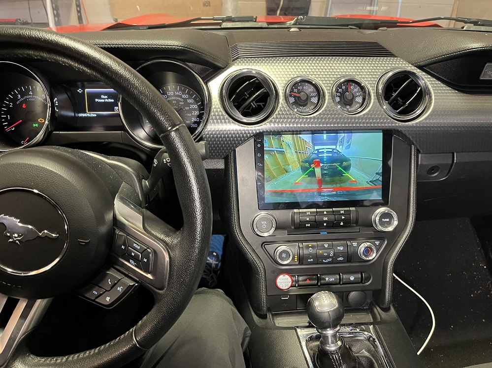 Ford Mustang 2015 - 2019 Wireless CarPlay & Android Auto Stereo Receiver - Image 3