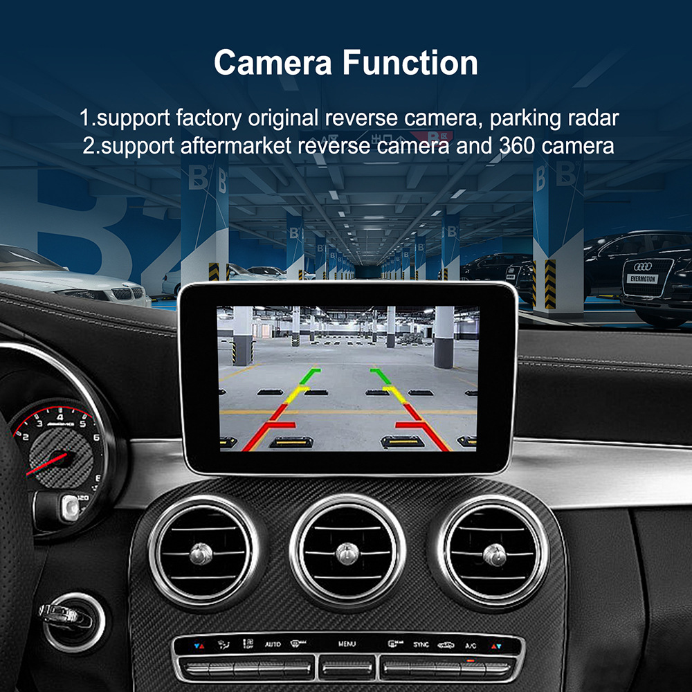 Mercedes-Benz NTG4.5 Apple CarPlay & Android Auto Upgrade Kit (Optional Backup Camera Integration) - Image 3