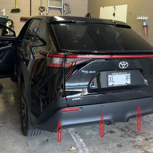 Toyota bZ4X Front & Rear Parking Sensor Installation