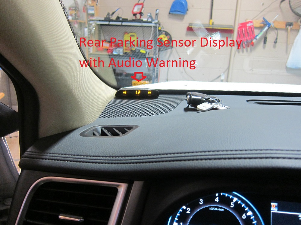 Toyota Highlander Rear Parking Sensor Installation - Image 2