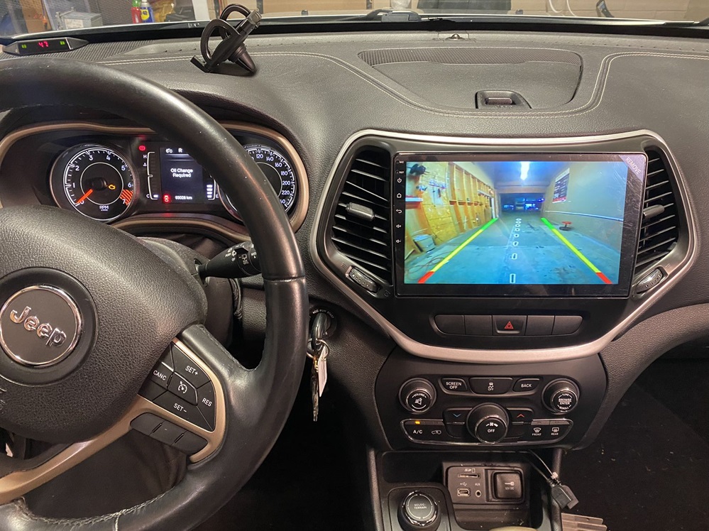 Jeep Cherokee 2014 - 2018 Wireless CarPlay & Android Auto Stereo Receiver - Image 2