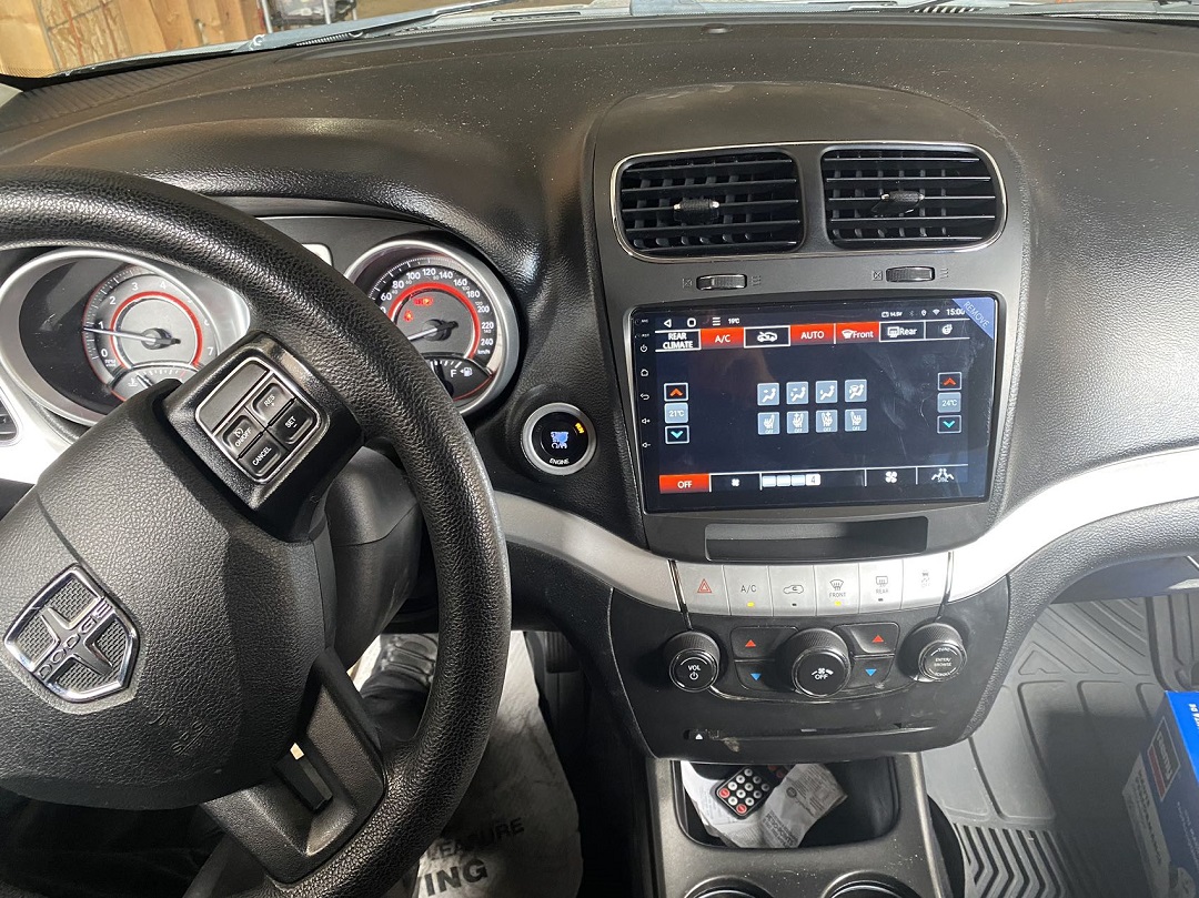 Dodge Journey 2011 - 2018 Wireless CarPlay & Android Auto Stereo Receiver - Image 3