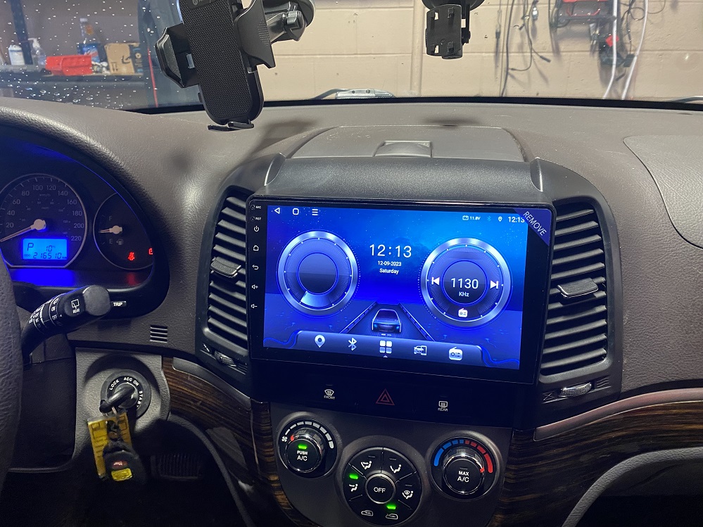Hyundai Santa Fe 2007 - 2012 Wireless CarPlay & Android Auto Stereo Receiver - Image 3