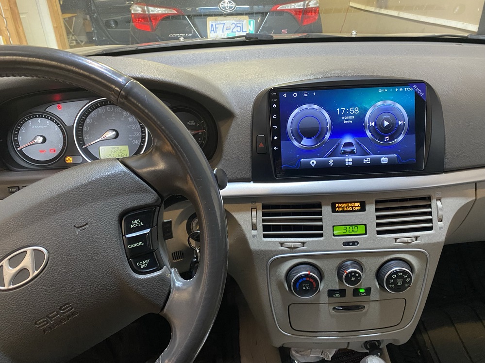 Hyundai Sonata 2004 - 2008 Wireless CarPlay & Android Auto Stereo Receiver