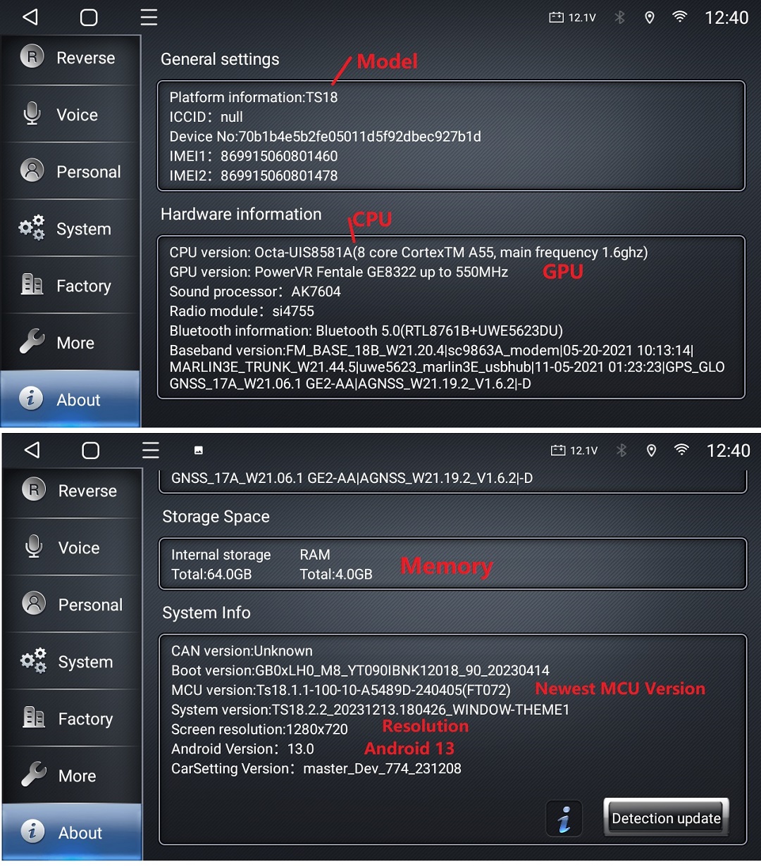 Hyundai Veloster 2011 - 2018 Wireless CarPlay & Android Auto Stereo Receiver - Image 4