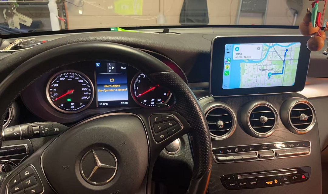 Mercedes-Benz NTG5.0 Apple CarPlay & Android Auto Upgrade Kit (Optional Backup Camera Integration) - Image 3