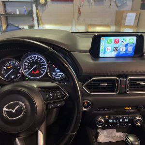 Mazda Wireless Apple CarPlay & Android Auto Upgrade – Factory Screen