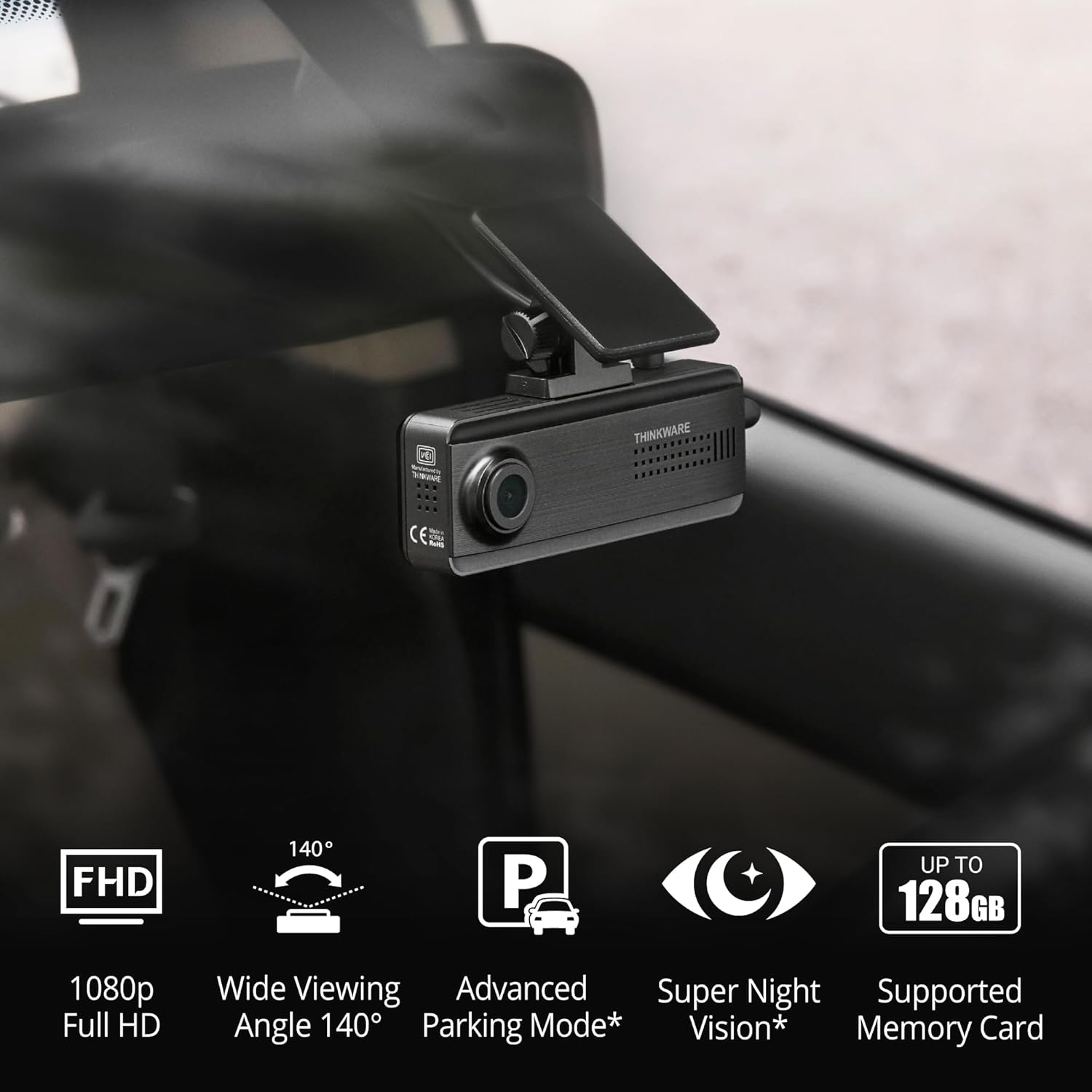Thinkware F200 Pro 2-Channel Dash Cam Installation – $400 Package