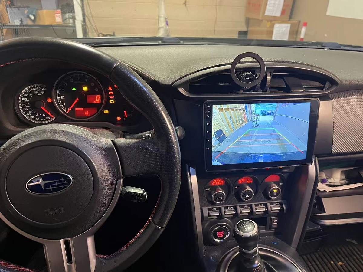 Subaru BRZ (2012–2016) Wireless CarPlay & Android Auto Stereo + Backup Camera Installation - Image 3