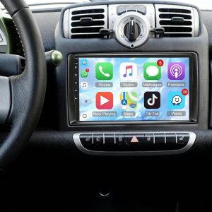 Smart Fortwo 2008–2010 9” Wireless CarPlay & Android Auto Stereo