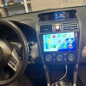2015 Subaru Forester 9-inch wireless Apple CarPlay stereo