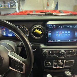 2019–2020 Jeep Wrangler JL 9-inch CarPlay stereo installation